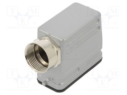 Enclosure: for HDC connectors; C146; size A10; for cable; angled