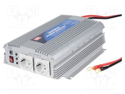 Converter: automotive dc/ac; 1000W; Uout: 230VAC; Out: mains 230V
