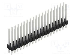 Connector: pin strips; pin header; male; PIN: 38; 2.54mm; THT; 2x19