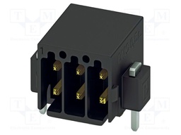 PCB headers, nominal cross section: 0.5 mm?, color: black, n