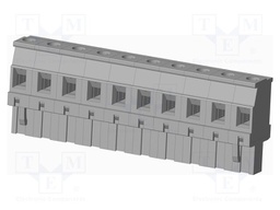 Connector: pluggable terminal block; plug; female; angled 90°