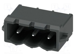 PCB headers, nominal cross section: 2.5 mm?, color: black, n