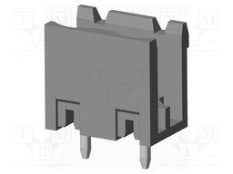 Connector: pluggable terminal block; socket; male; on PCBs