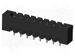 Connector: pluggable terminal block; socket; male; on PCBs
