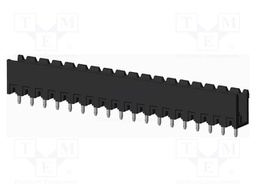 Connector: pluggable terminal block; socket; male; on PCBs