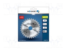 Circular saw; Ø: 165mm; Øhole: 30mm; W: 1.4mm; Teeth: 18