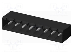 Connector: pluggable terminal block; socket; male; on PCBs