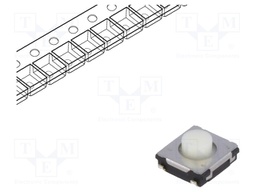 Microswitch TACT; SPST; Pos: 2; 0.02A/15VDC; SMT; none; 2.6N; 3.1mm