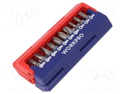 Screwdriver bits; Pcs: 20; Package: plastic box; 25mm