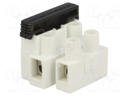 Terminal block; screw terminal; ways: 2; 2.5mm2; terminals: 4; 450V