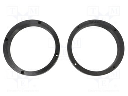 Spacer ring; 165mm; VW; VW Amarok,VW Beetle,VW Polo; 2pcs; PETG