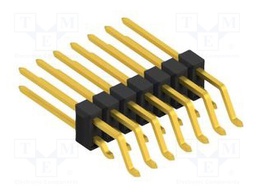 Connector: pin strips; pin header; male; PIN: 14; 2.54mm; SMT; 2x7