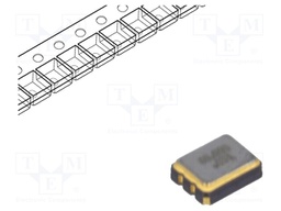 Resonator: quartz; 60MHz; 15pF; SMD; Body dim: 3.2x2.5x1.1mm; 10ms