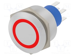 Switch: vandal resistant; Pos: 2; DPST; 3A/250VAC; 3A/28VDC; IP67