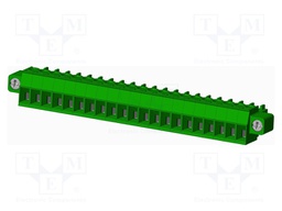 Connector: pluggable terminal block; plug; female; straight; 10A
