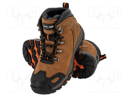 Boots; Size: 47; brown; leather; bad weather,slip; without toecap