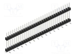 Connector: pin strips; pin header; male; PIN: 32; 2.54mm; SMT; 1x32