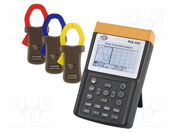 Meter: power logger; LCD 4,9"; Network: three-phase; Øcable: 55mm