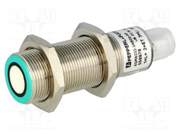 Sensor: ultrasonic; straight; Range: 0.02÷0.25m; PNP / NO; PIN: 4