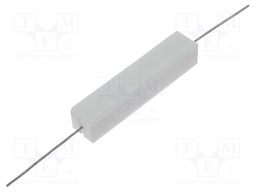 Resistor: wire-wound; cement; THT; 330Ω; 10W; ±5%; 48x9.5x9.5mm