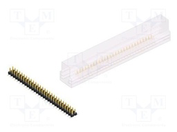 Connector: pin strips; pin header; male; PIN: 56; 2.54mm; SMT; 2x28