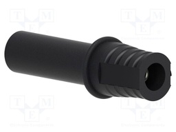 Adapter; black; 10A; 36.5mm; Type: insulated