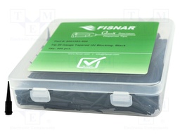 Needle: plastic; 1.25"; Size: 20; straight,conical; 0.6mm