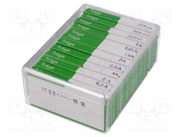 Kit contents: fuses; fuse; 6,3x32mm; Range of val: 315mA÷10A