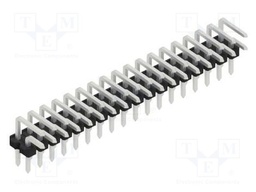 Connector: pin strips; pin header; male; PIN: 36; 2.54mm; THT; 2x18