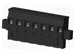 Connector: pluggable terminal block; plug; female; angled 90°