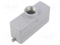 Enclosure: for HDC connectors; C-TYPE; size 104.27; IP66; PG21