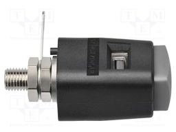 Laboratory clamp; grey; 70VDC; 16A; Contacts: nickel; -25÷90°C