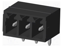 Connector: pluggable terminal block; socket; male; on PCBs