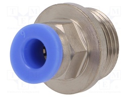 Push-in fitting; straight; G 3/8"; -0.95÷15bar; 6mm