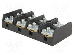 Terminal block; screw terminal; ways: 4; 35mm2; terminals: 8; 400V