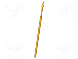 Needle-like test probe; Operational spring compression: 4.3mm