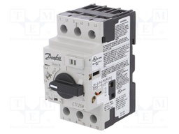 Motor breaker; 0.55kW; 230÷690VAC; DIN; Short circ.release: 21A