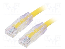 Patch cord; TX6A™ 10Gig,U/UTP; 6a; solid; Cu; PVC; green; Len: 0.5m