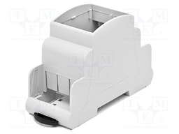 Enclosure: for DIN rail mounting; No.of mod: 2