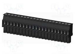 Connector: pluggable terminal block; plug; female; angled 90°