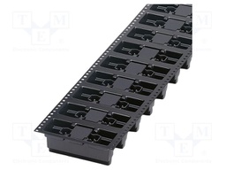 PCB headers, nominal cross section: 2.5 mm?, color: black, n