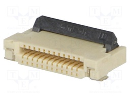 Connector: FFC (FPC); horizontal; PIN: 12; dual contact; SMT; 0.5A