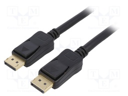 Cable; DisplayPort 1.4; DisplayPort plug,both sides; 2m; black