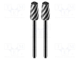 Fast cutting mill; Ø: 6mm; Ø: 3.2mm; high speed steel