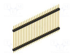 Connector: pin strips; pin header; male; PIN: 29; 2.54mm; THT; 1x29
