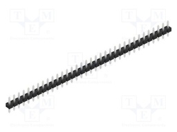 Connector: pin strips; pin header; male; PIN: 34; 2.54mm; THT; 1x34