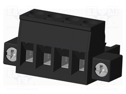 Connector: pluggable terminal block; plug; female; straight; 300V