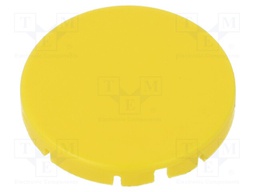 Actuator lens; yellow; Ø19.7mm