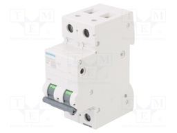 Circuit breaker; 230/400VAC; Inom: 4A; Poles: 2; DIN; Charact: B