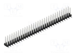 Connector: pin strips; pin header; male; PIN: 60; 2mm; SMT; 2x30